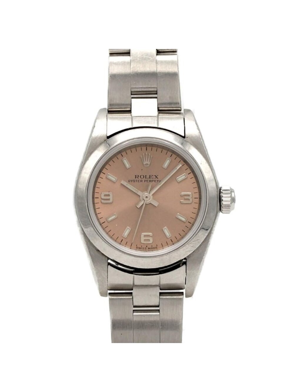 Rolex Oyster Perpetual SS Automatic Winding Number Watch